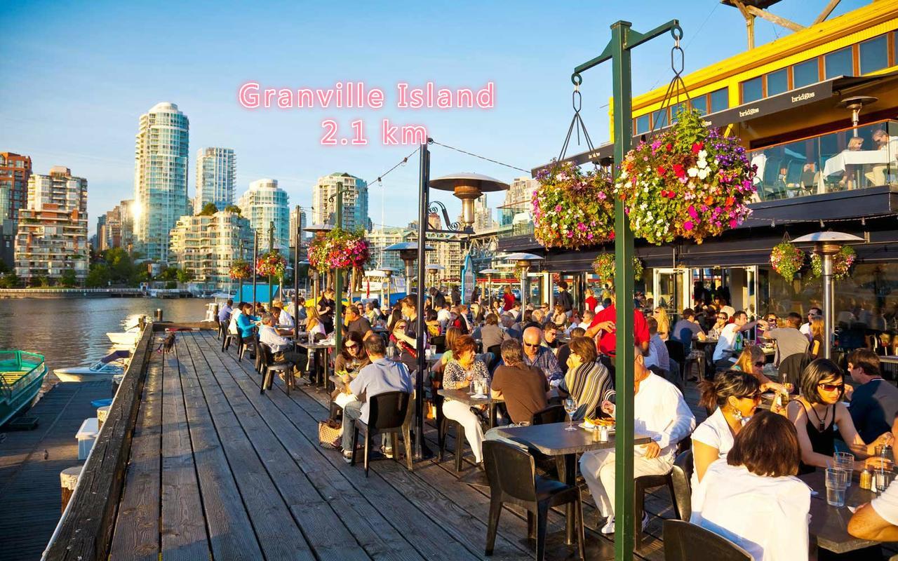 Robson & Granville Luxury Suite Vancouver Exteriör bild